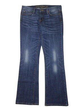 Levi’s Jeans Women’s 29 Blue 422 Boot Cut Denim Distressed Faded Bootcut Stretch